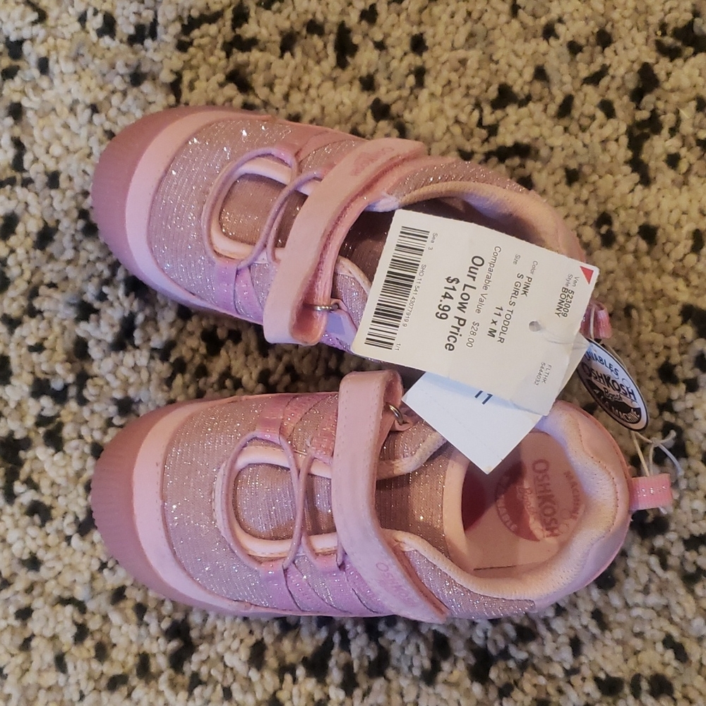 COPY - OSHLOSH BGOSH Toddler girls Size 11  shoes.